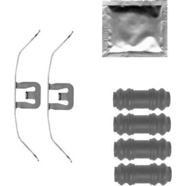 Zubehörsatz, Bremssattel 8DZ 355 205-481 Zubehörsatz, Bremssattel 8DZ 355 205-481