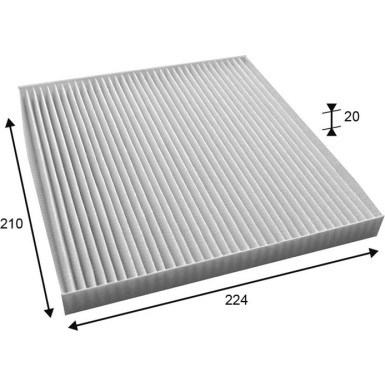 Filter, Innenraumluft 715706 Filter, Innenraumluft 715706