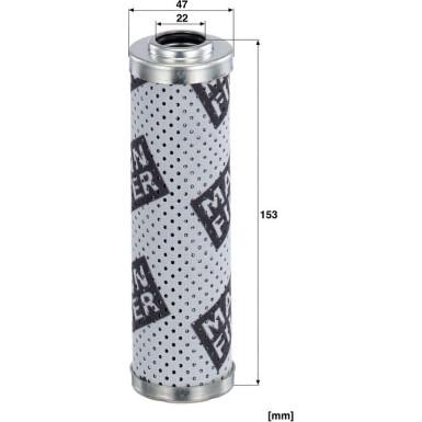 Filter, Arbeitshydraulik HD 512/2