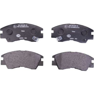 Bremsbelagsatz, Scheibenbremse 8DB 355 005-781 Bremsbelagsatz, Scheibenbremse 8DB 355 005-781