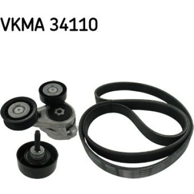 Keilrippenriemensatz VKMA 34110