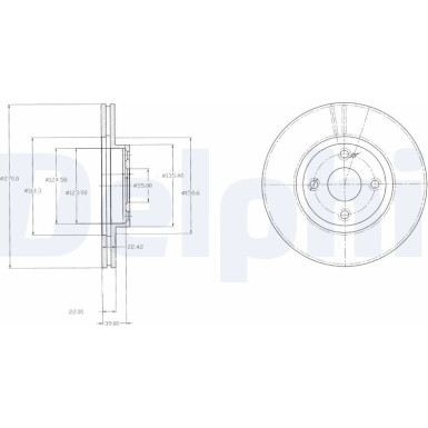 Bremsscheibe BG3966