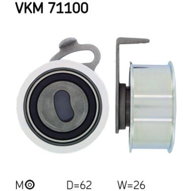 SKF Spannrolle, Zahnriemen VKM 71100