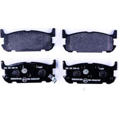 Hella Bremsbelagsatz, Scheibenbremse 8DB 355 010-931 Hella Bremsbelagsatz, Scheibenbremse 8DB 355 010-931