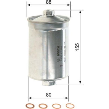 Kraftstofffilter 0 450 905 601