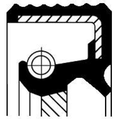 Wellendichtring, Kurbelwelle 49372492 Wellendichtring, Kurbelwelle 49372492