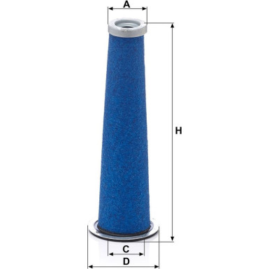 Mann-Filter Sekundärluftfilter CF 903 Mann-Filter Sekundärluftfilter CF 903