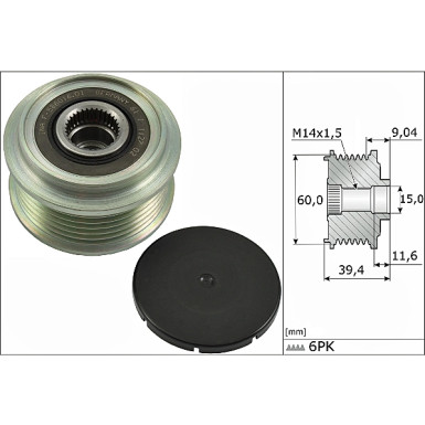 Generatorfreilauf 535 0277 10 Generatorfreilauf 535 0277 10