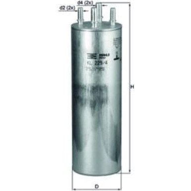 Kraftstofffilter KL 229/4 Kraftstofffilter KL 229/4