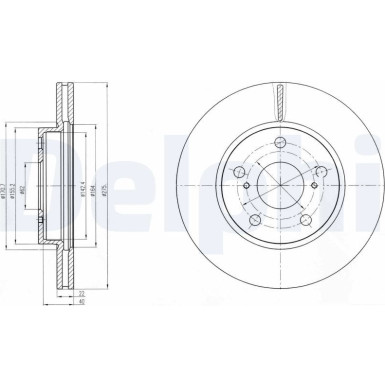 Bremsscheibe BG4232 Bremsscheibe BG4232