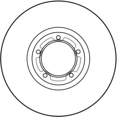 TRW Bremsscheibe DF2785 TRW Bremsscheibe DF2785