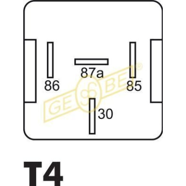 GEBE Relais, Arbeitsstrom 9 9293 1