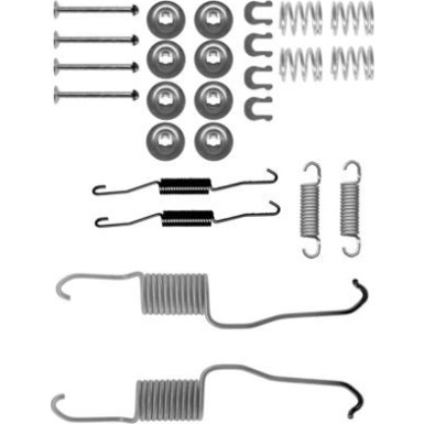 Zubehörsatz, Bremsbacken 8DZ 355 200-891 Zubehörsatz, Bremsbacken 8DZ 355 200-891