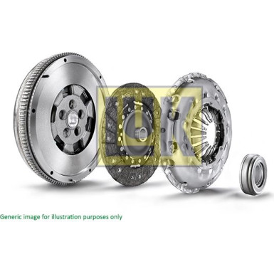 LuK 600 0186 00 Kupplungssatz RepSet DMF