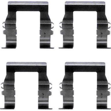 Hella Zubehörsatz, Scheibenbremsbelag 8DZ 355 202-551 Hella Zubehörsatz, Scheibenbremsbelag 8DZ 355 202-551