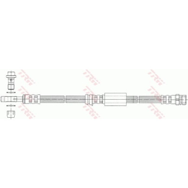 TRW Bremsschlauch PHD1014