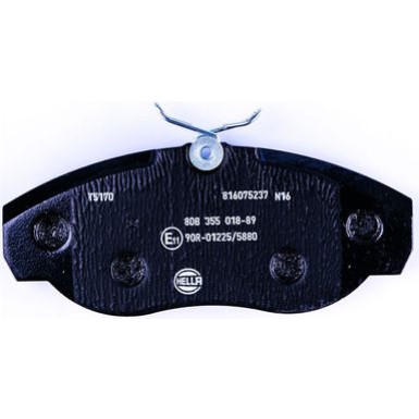 Hella Bremsbelagsatz, Scheibenbremse 8DB 355 018-891 Hella Bremsbelagsatz, Scheibenbremse 8DB 355 018-891