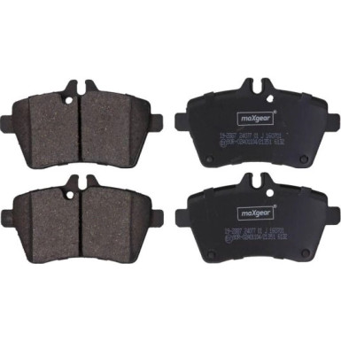 Maxgear Bremsbelagsatz, Scheibenbremse 19-2887 Maxgear Bremsbelagsatz, Scheibenbremse 19-2887