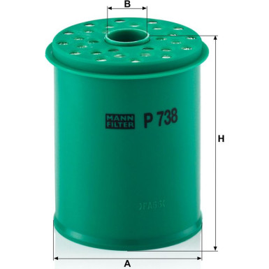 Kraftstofffilter P 738 X