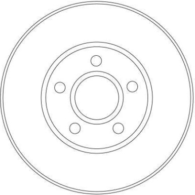 TRW Bremsscheibe DF4277