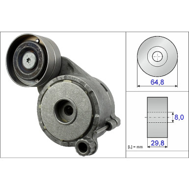Spannarm, Keilrippenriemen 534 0506 10