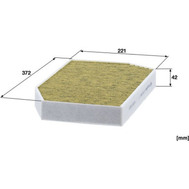 Filter, Innenraumluft FP 38 004/1 Filter, Innenraumluft FP 38 004/1