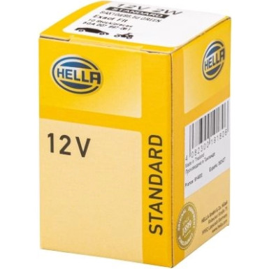 Hella Glühlampe, Instrumentenbeleuchtung STANDARD 8GA 007 997-081