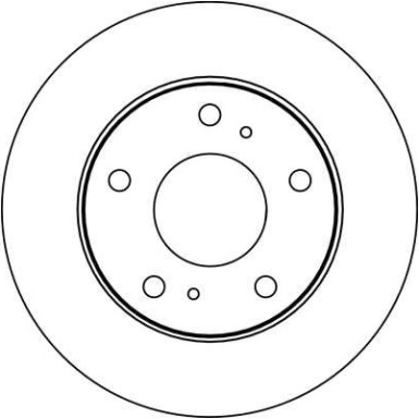TRW Bremsscheibe DF4092