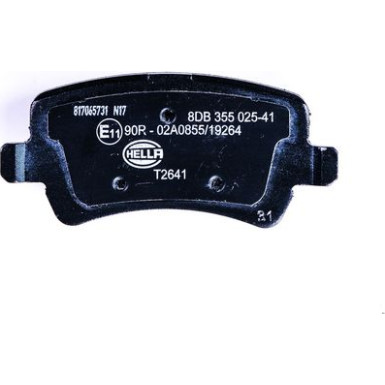 Bremsbelagsatz, Scheibenbremse 8DB 355 025-411 Bremsbelagsatz, Scheibenbremse 8DB 355 025-411