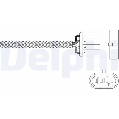 Delphi Lambdasonde ES20344-12B1