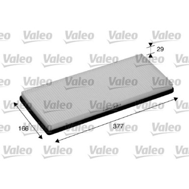 Valeo Filter, Innenraumluft VALEO ESSENTIAL 698840