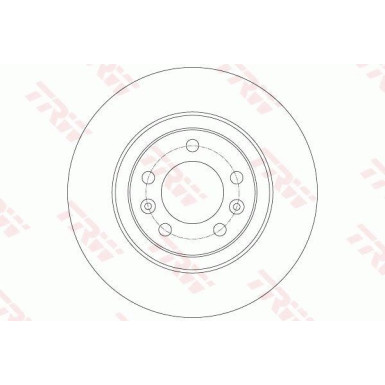 Bremsscheibe DF6134 Bremsscheibe DF6134