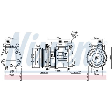 Kompressor, Klimaanlage 89329 Kompressor, Klimaanlage 89329