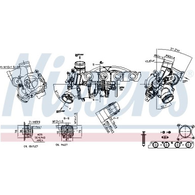 Nissens Turbolader 93194