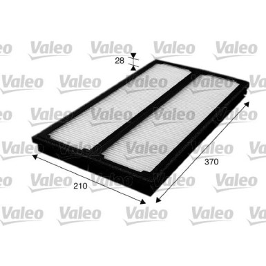 Valeo Filter, Innenraumluft VALEO ESSENTIAL 715577