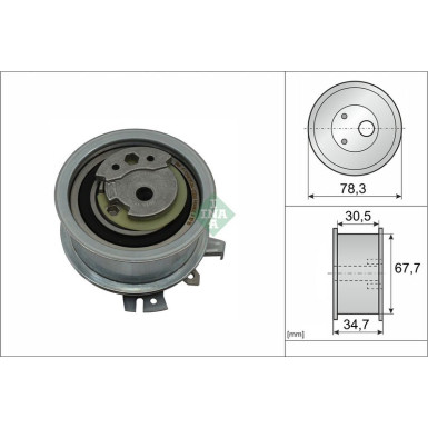 INA Spannrolle, Zahnriemen 531 0565 30