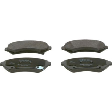 BOSCH Bremsbelagsatz, Scheibenbremse 0 986 424 466