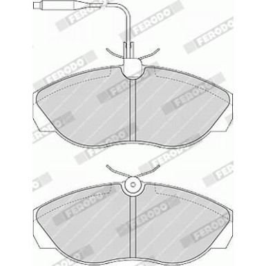FVR967 Bremsbelagsatz, Scheibenbremse PREMIER ECO FRICTION