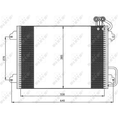35340 Kondensator, Klimaanlage EASY FIT