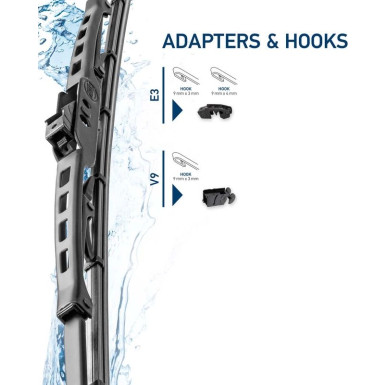 Hella Wischblatt Scheibenwischer Metal 9XW 178 878-201