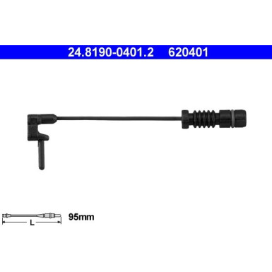 24.8190-0401.2 Warnkontakt, Bremsbelagverschleiß