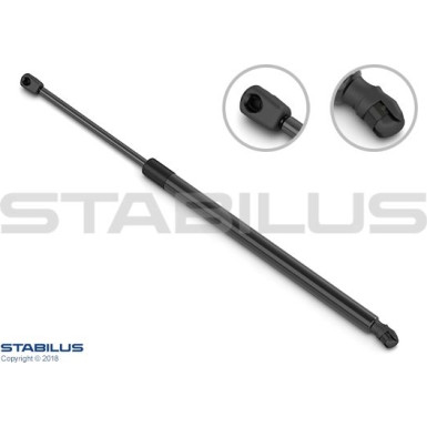 Stabilus Gasfeder, Koffer-/Laderaum INTER-STOP® 023557