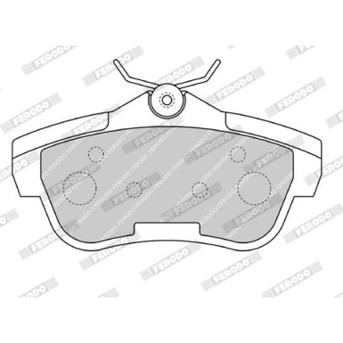 FVR1772 Bremsbelagsatz, Scheibenbremse PREMIER ECO FRICTION