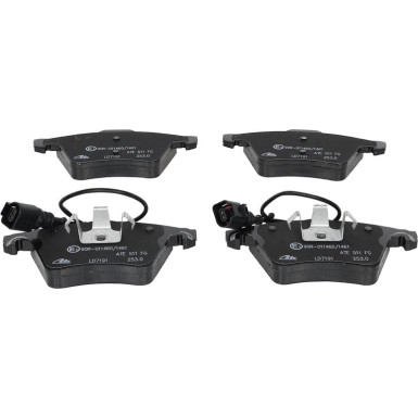 Bremsbelagsatz, Scheibenbremse ATE Ceramic 13.0470-7191.2