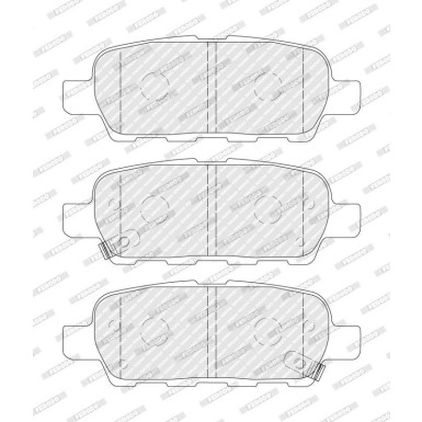 FDB4756 Bremsbelagsatz, Scheibenbremse PREMIER ECO FRICTION