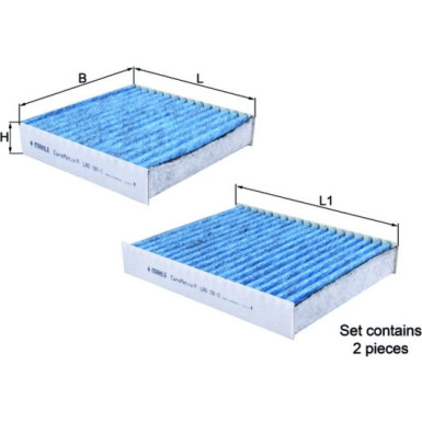 LAO 191/S Filter, Innenraumluft CareMetix®