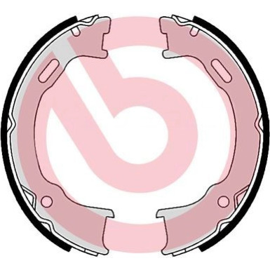 S 37 509 Bremsbackensatz, Feststellbremse ESSENTIAL LINE