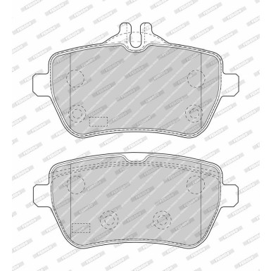 FDB4261 Bremsbelagsatz, Scheibenbremse FUSE+ Technology