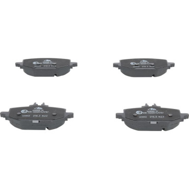 Bremsbelagsatz, Scheibenbremse ATE Ceramic 13.0470-2653.2