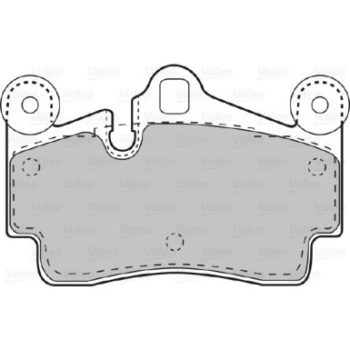 598770 Bremsbelagsatz, Scheibenbremse